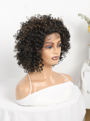 W100NEWLOOK Short Afro Wigs for Black Women Color #F1B/30