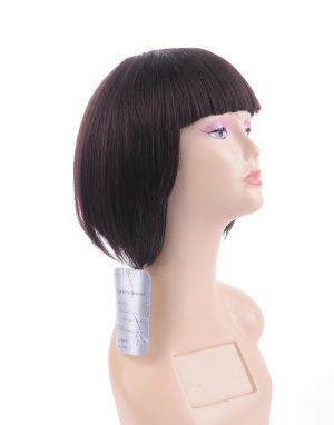 W139 Heat Resistant Synthetic fiber Bob Hair Wig For Women