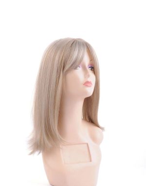W134Heat Resistant Synthetic Hair Wig With Bangs