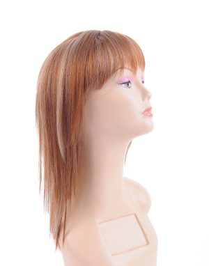 W145 Highlight Synthetic Hair Wig With Bangs