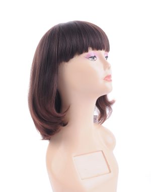 W148 Curly End Synthetic Wig With Bangs