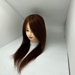 #001 Hair Styling Hairdressing Hairdressing Teaching Head Mold Chemical Fiber Wig Head Mold can be hot and dyed Modeling Reuse