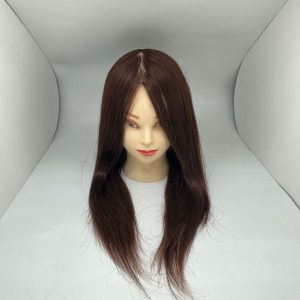 016 XJ18Hair Style Hair Beauty Salon Teaching Head Mold Human Hair Head Mold can be hot dyed modeling reuse