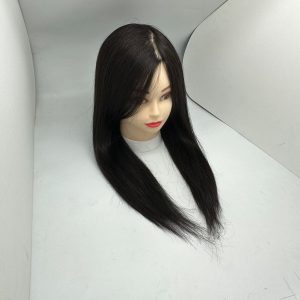 022 Hair Style Hair Beauty Salon Teaching Head Mold Human Hair Head Mold can be hot dyed modeling reuse