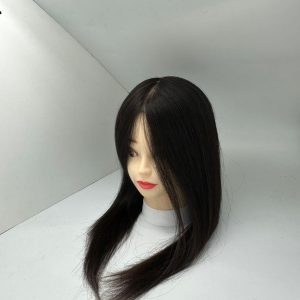 025Hair Style Hair Beauty Salon Teaching Head Mold Human Hair Head Mold can be hot dyed modeling reuse