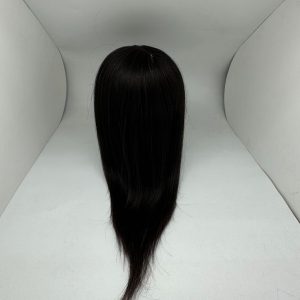 018 AA14black Hair Style Hair Beauty Salon Teaching Head Mold Human Hair Head Mold can be hot dyed modeling reuse