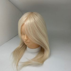 Hair Style Hair Beauty Salon Teaching Head Mold Human Hair Head Mold can be hot dyed modeling reuse